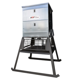 4S Wildlife Solutions - ASF 600-lb. Stand & Fill® Broadcast Feeder